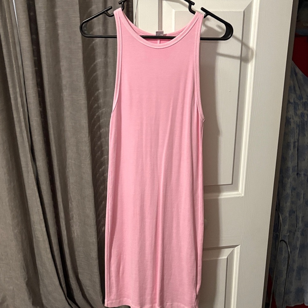 Pink Sleeveless Dress